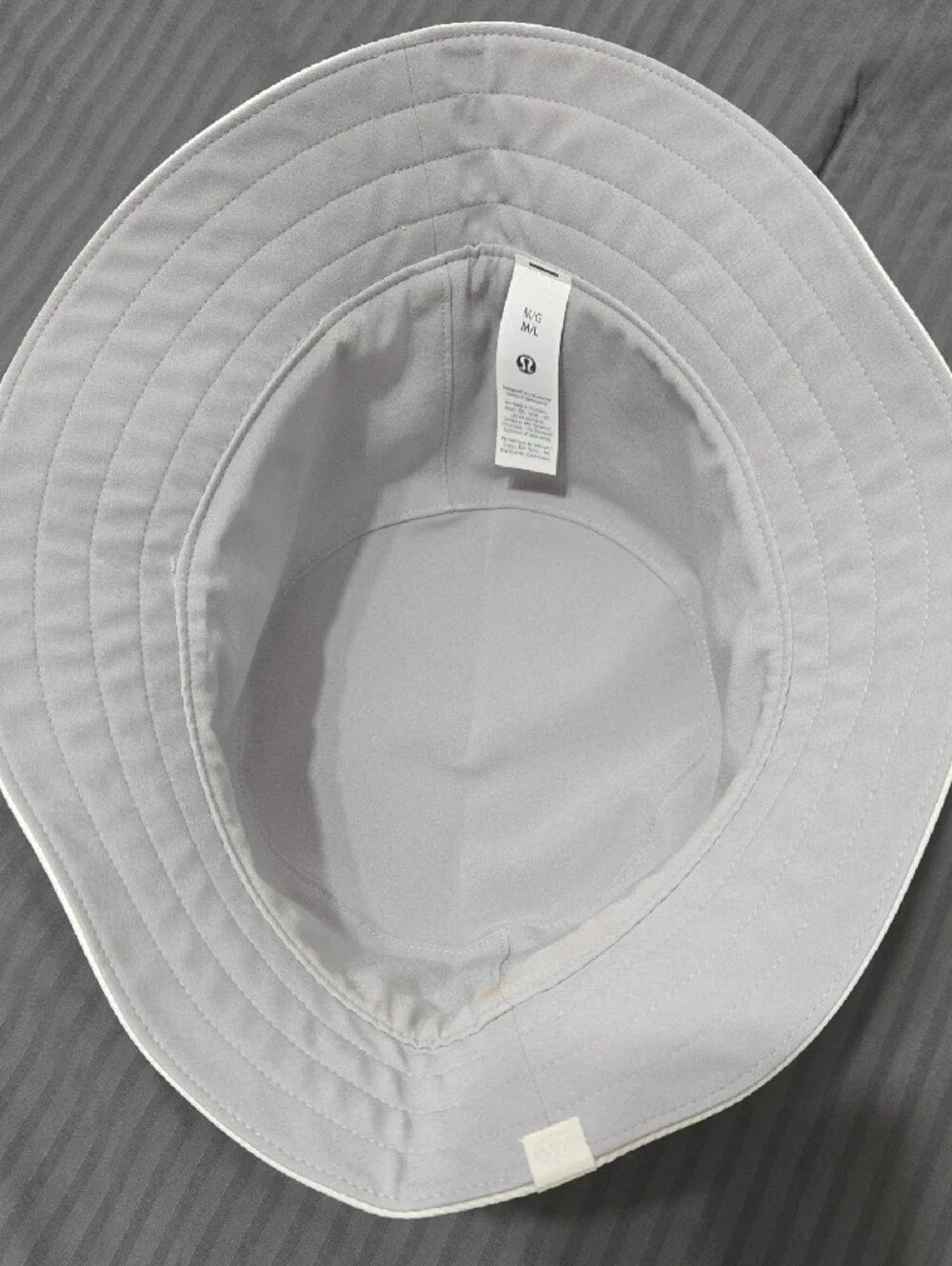 lululemon athletica Off-White Ribbed Bucket Hat